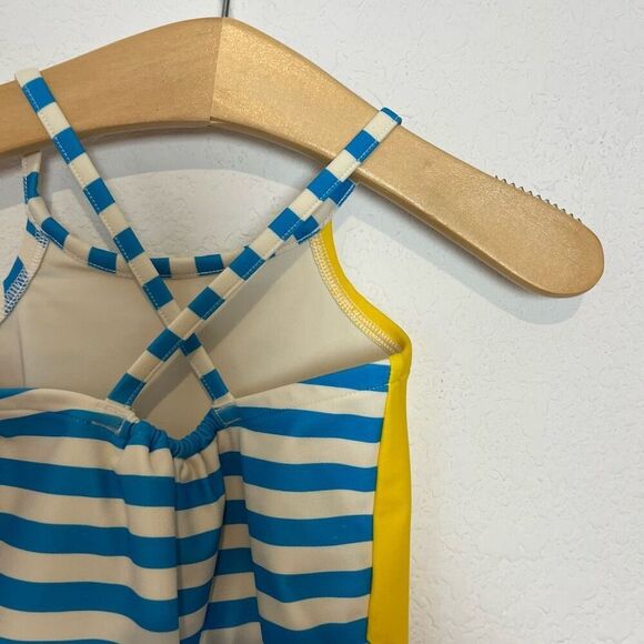 Burberry Baby Sunshine Striped One-Piece Swim Bathing Suit Size 9M 9 Months - Picture 4 of 7